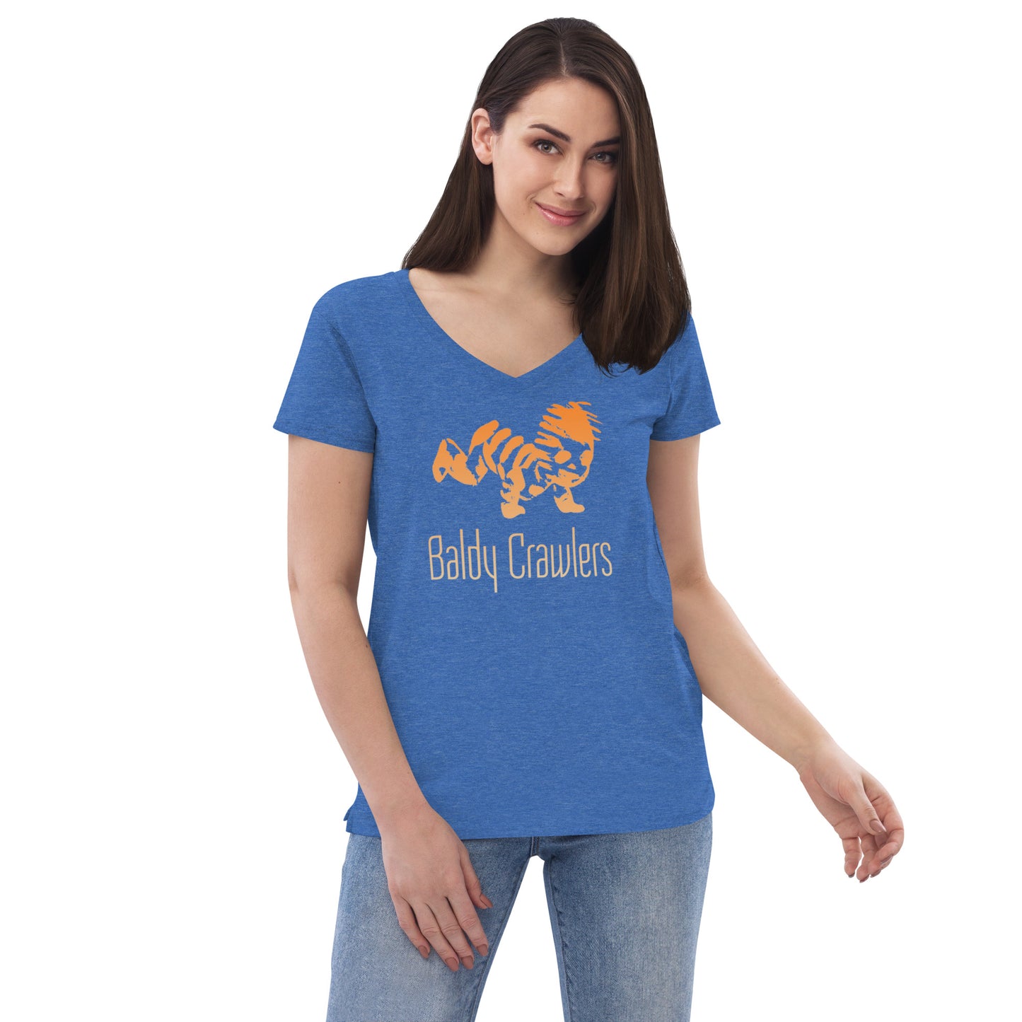 Women’s recycled v-neck t-shirt
