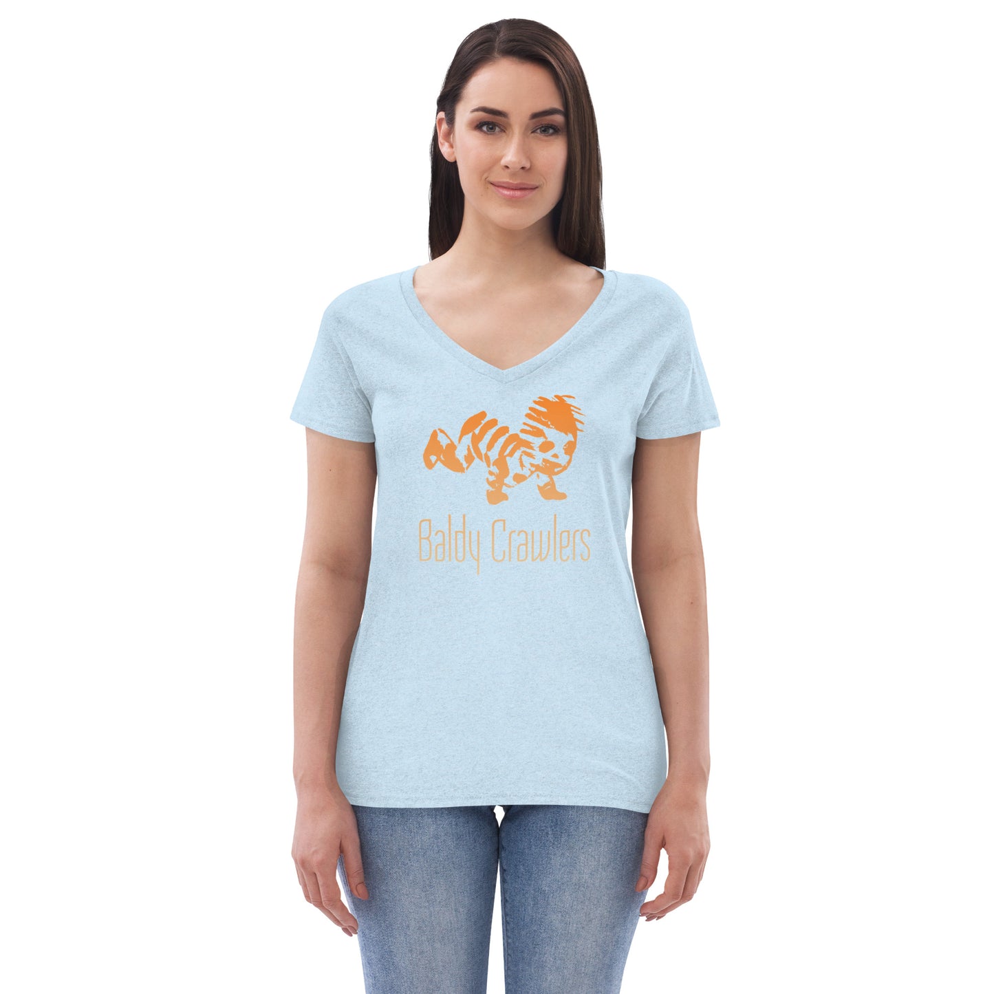 Women’s recycled v-neck t-shirt