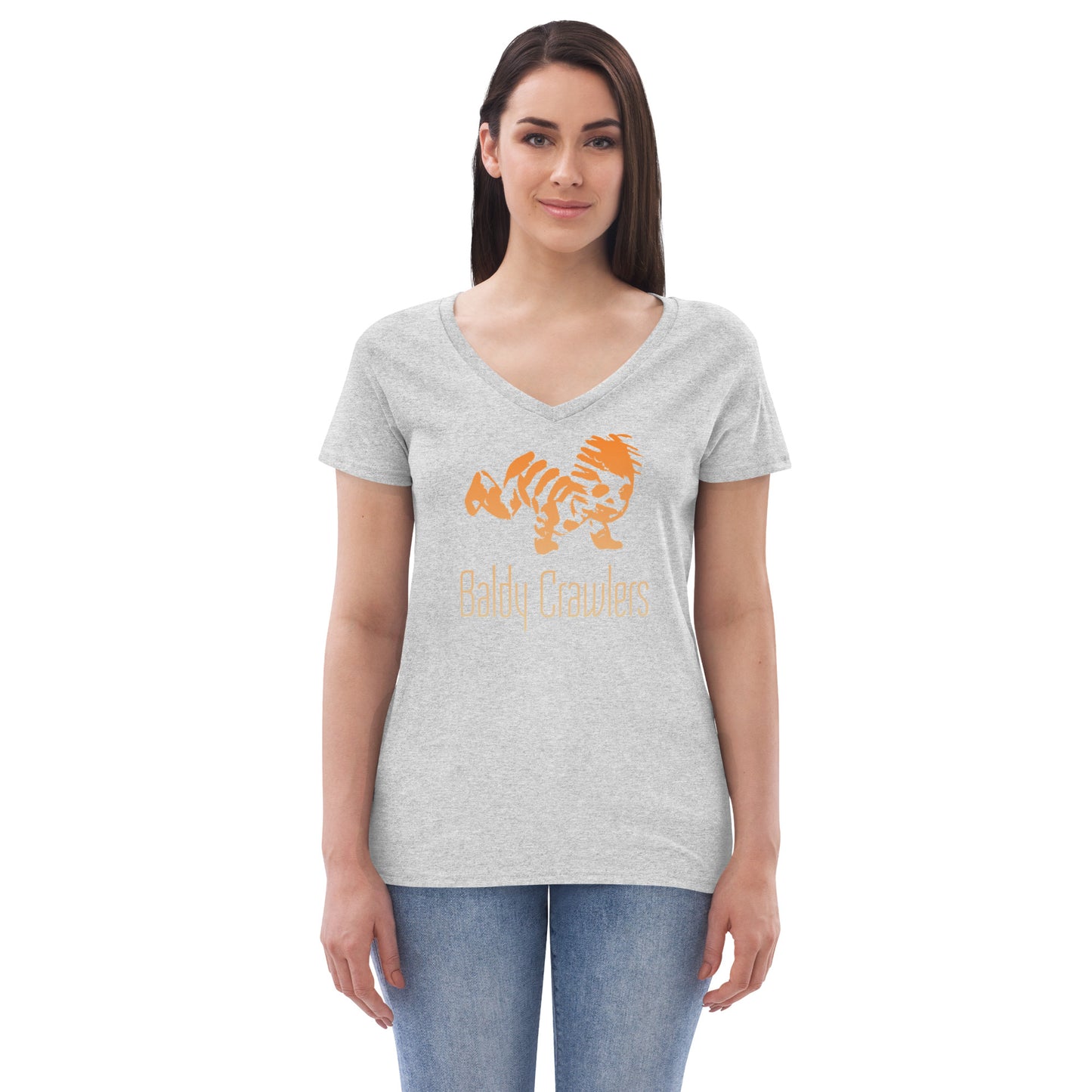 Women’s recycled v-neck t-shirt