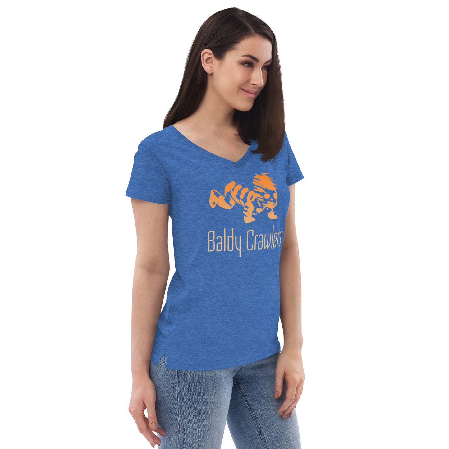 Women’s recycled v-neck t-shirt