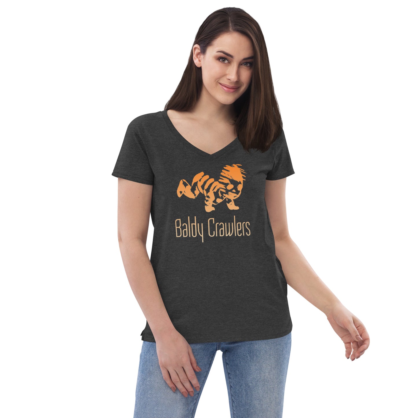 Women’s recycled v-neck t-shirt