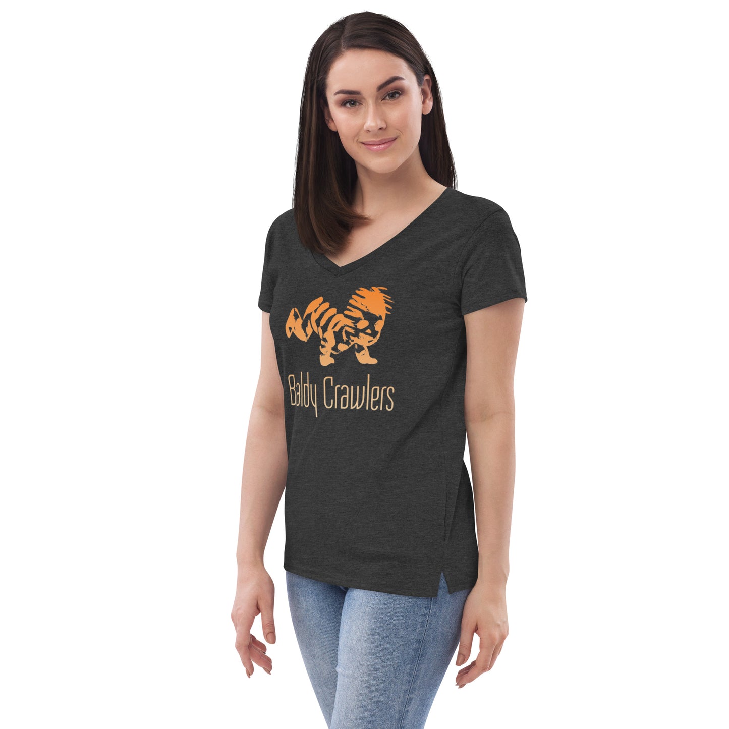 Women’s recycled v-neck t-shirt