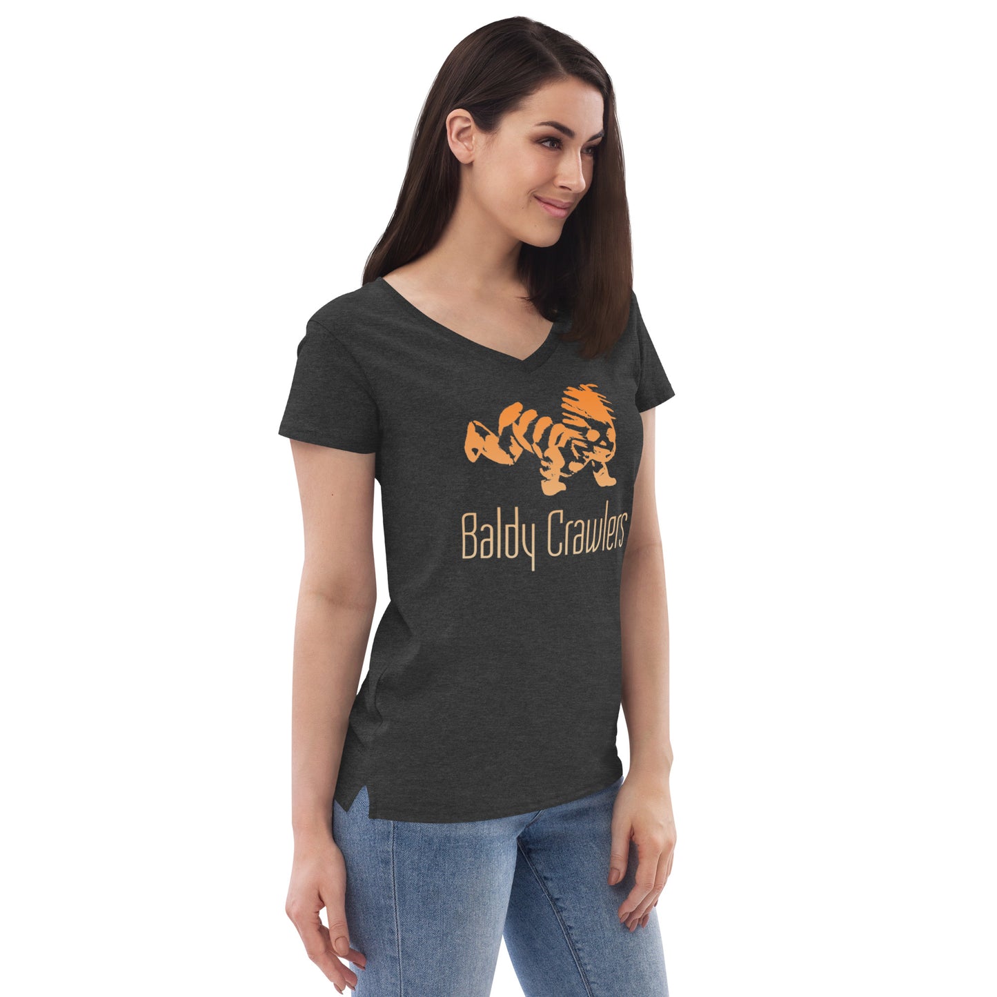 Women’s recycled v-neck t-shirt