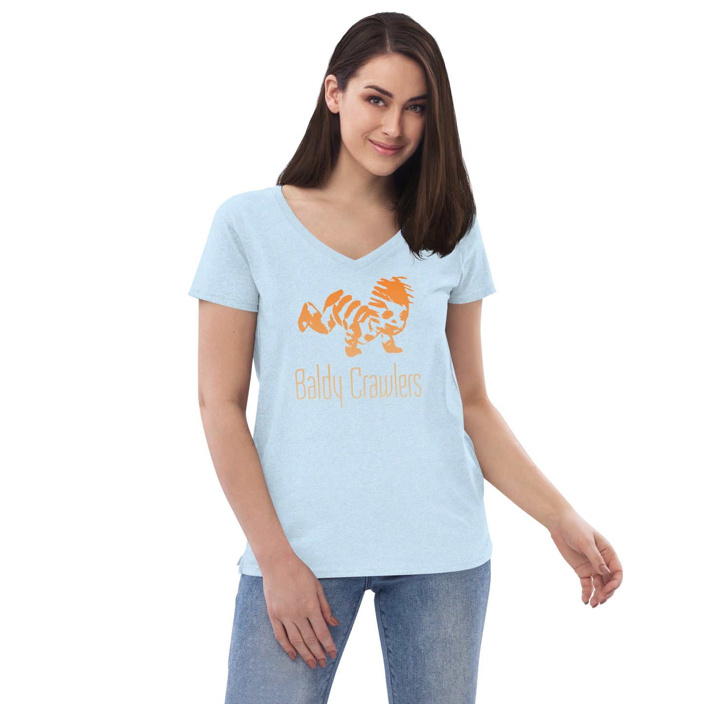 Women’s recycled v-neck t-shirt