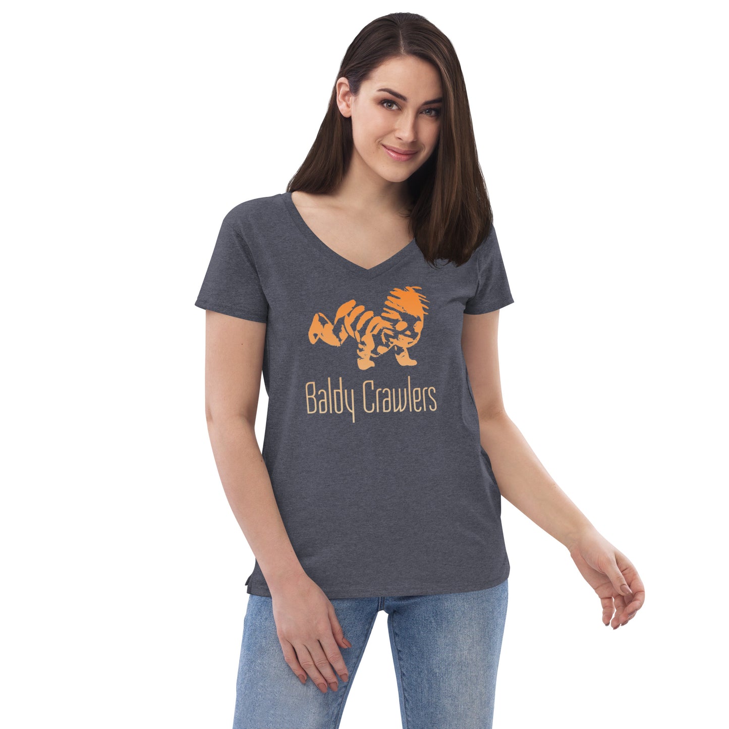 Women’s recycled v-neck t-shirt