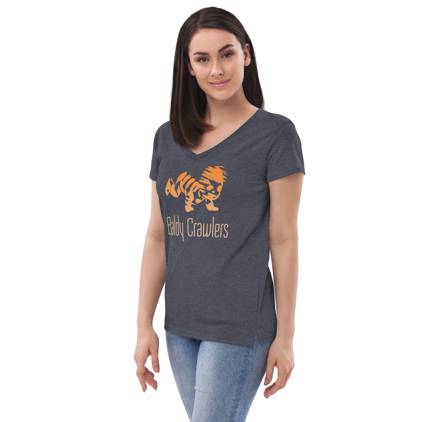 Women’s recycled v-neck t-shirt