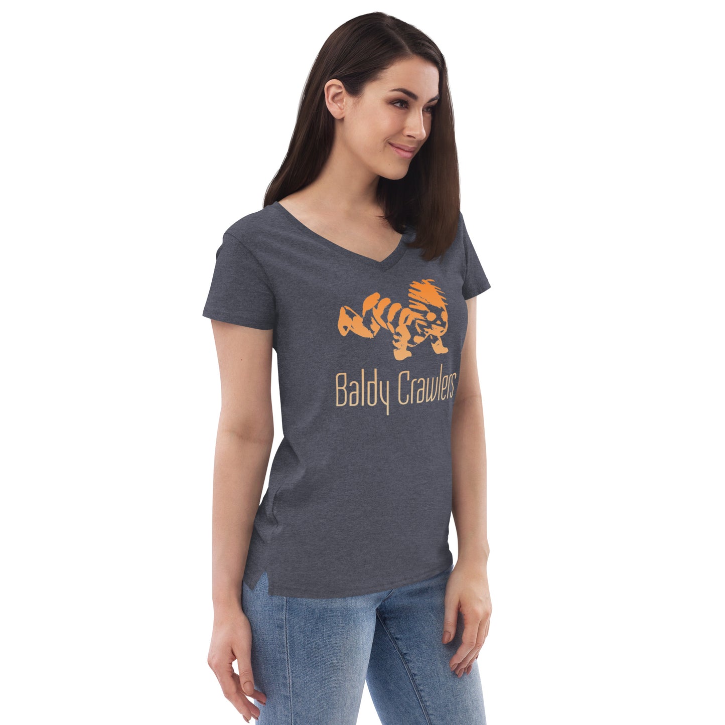 Women’s recycled v-neck t-shirt